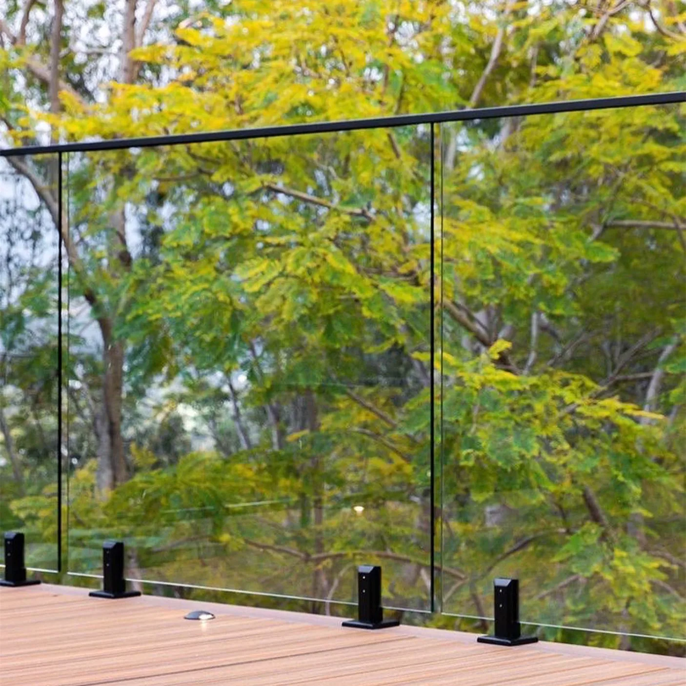 hot sell railing for stairs stainless steel spigot square base plate duplex2205 glass spigot fence railing clamp