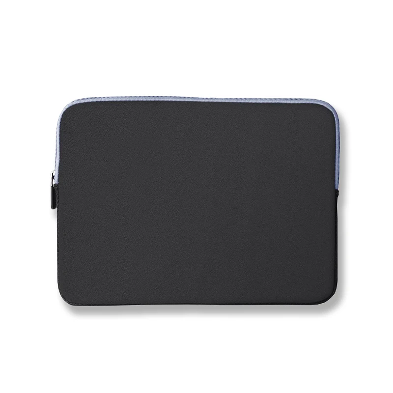 Durable Waterproof Neoprene Laptop Sleeve Bag Protection Travel Note Book Case with Zipper Briefcase Bag