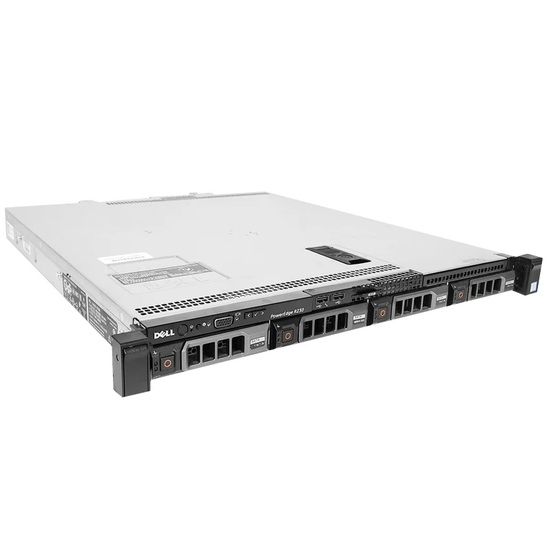 Refurbished R230 Server Computer Intel Xeon E3-1240LV5 1U Rackmount Computer Servers Host for Dell