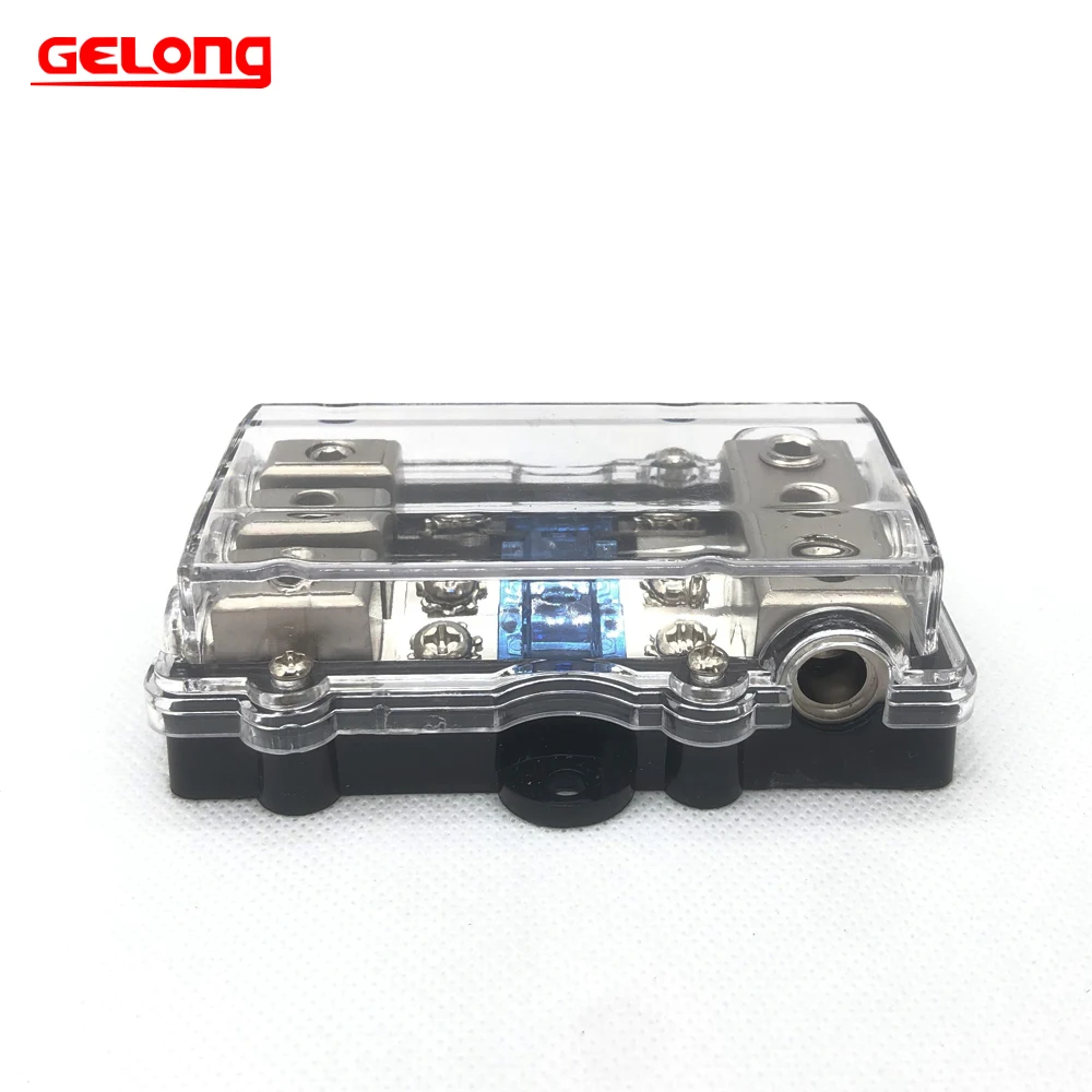Gelong Automotive electronics Fuse holder Car audio link insurance Water Resistance mini anl fuse holder plastic fuse holder