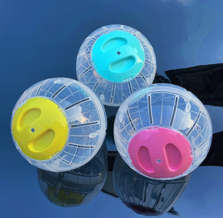 Pet Rodent Mice Hamster Wheel Cage 12cm/14.5cm Silent Jogging Running Training Exercise Ball Toys For Hamster