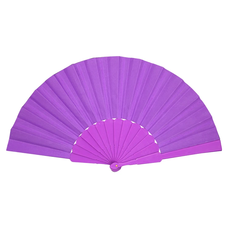 custom label hand fan fabric hand fan promotion hand fan folding