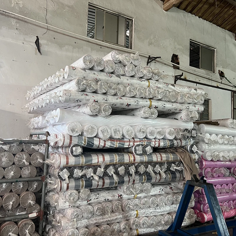 Factory Wholesale Luxury 70GSM 240cm 100% Polyester Microfiber Fabric Grey Cloth for Bedsheet