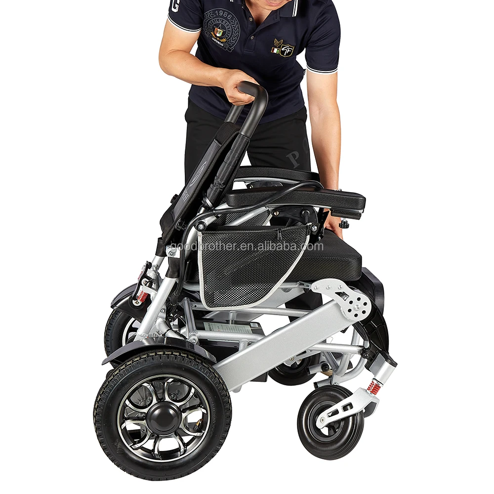 HG-W73001  lightweight foldable intelligent joystick  electric wheelchair for disablities