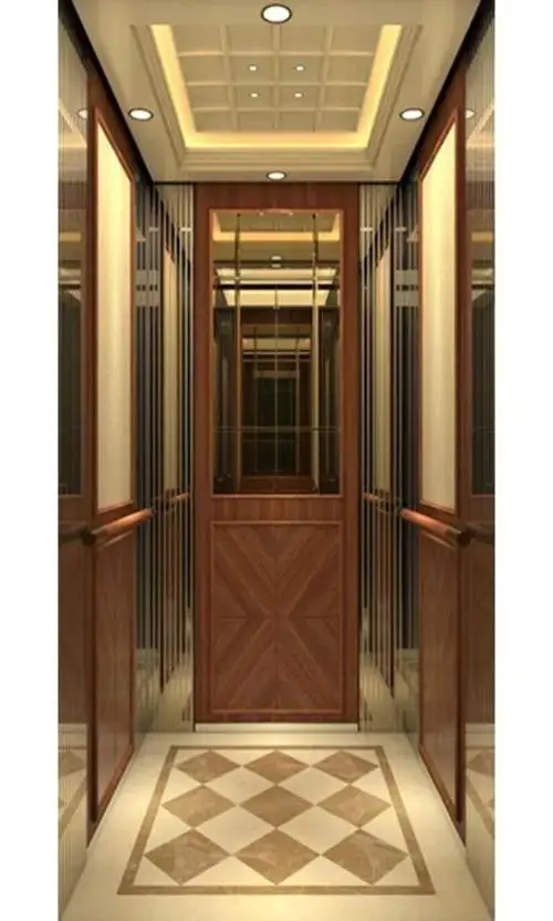 Hot Selling Design  luxury home 3 floor villa disabled home external Designed Customized Hydraulic Elevator