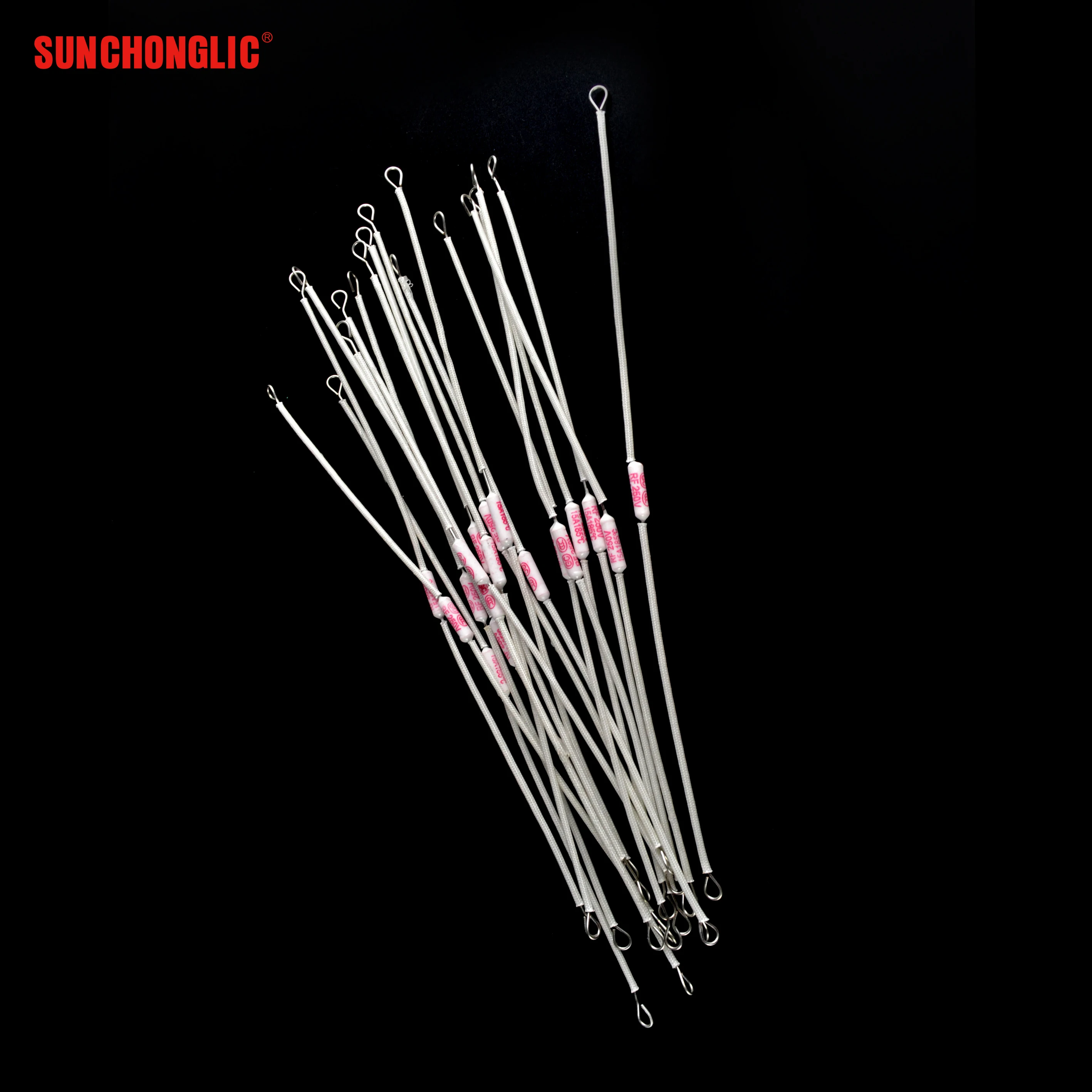 Высококачественный Термопредохранитель для рисоварки Sunchonglic, 15A, 185C, керамический Термопредохранитель для рисоварки, запасные части