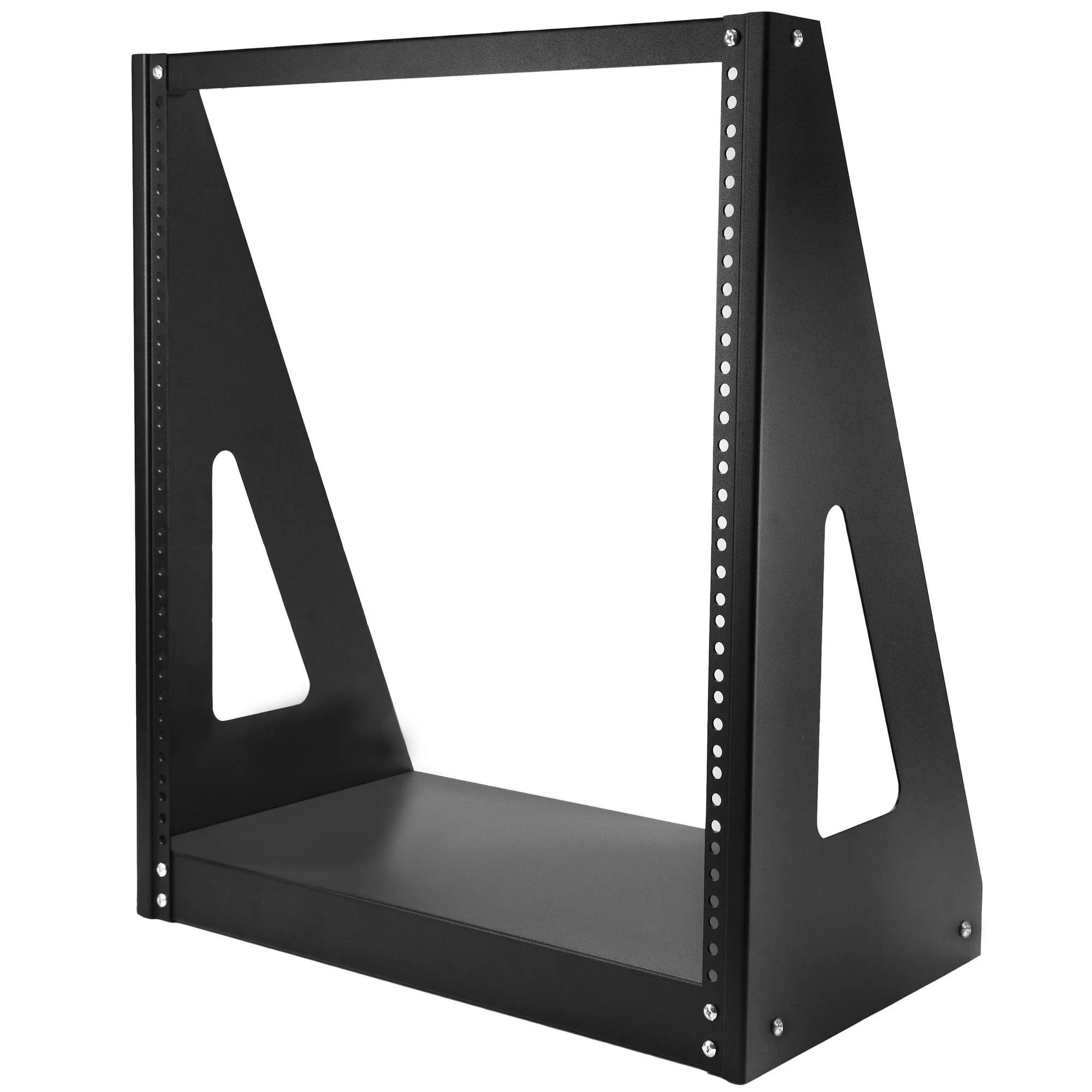 Heavy Duty 2-Post Rack 6U Store telecom devices open-frame rack