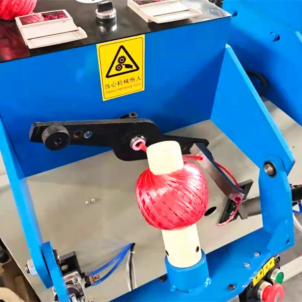 auto rope winder plastic wire straw paper rope winding machine