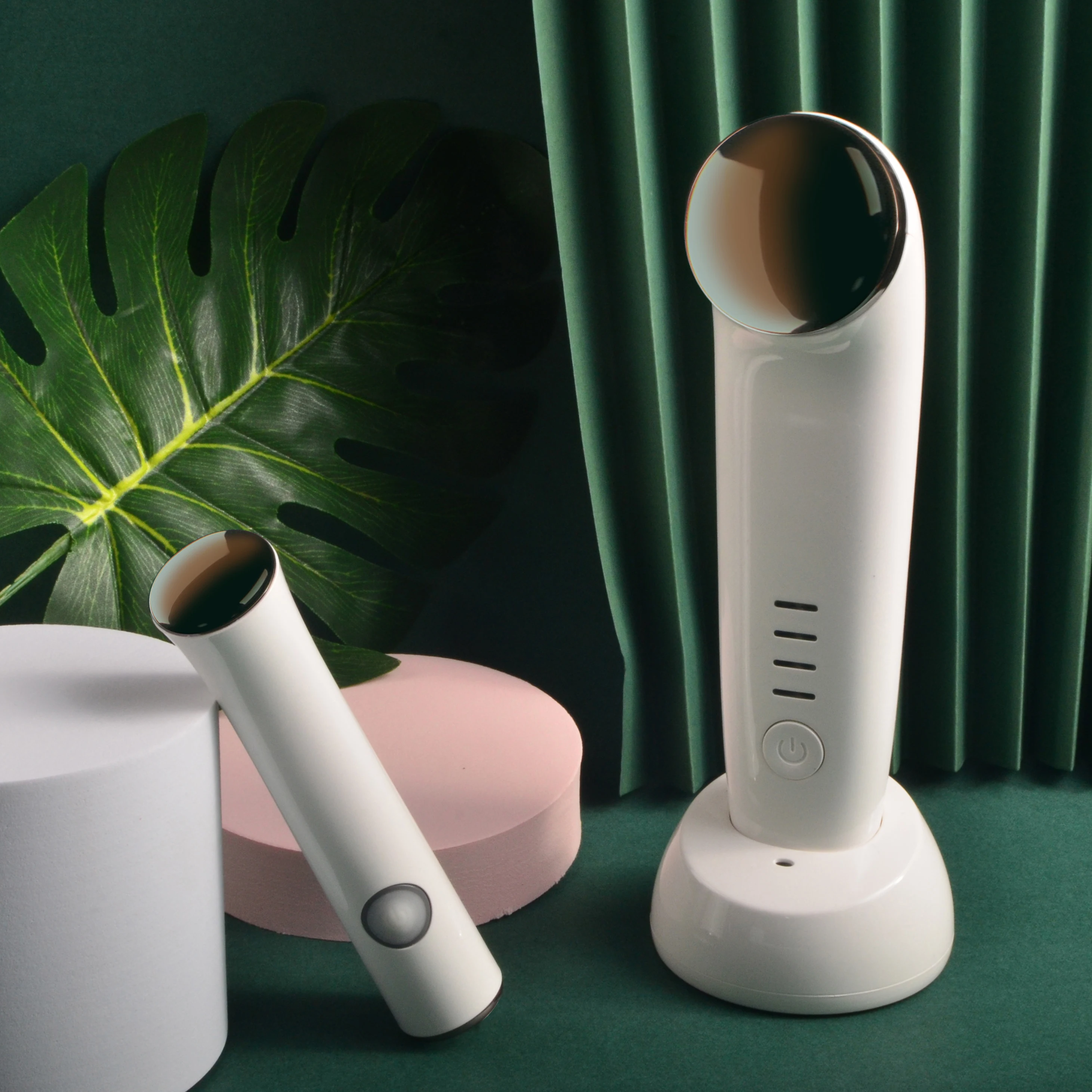 Led Home Use Usb Charging Skin Face Eye Care Beauty Microcurrent Professional Facial Device