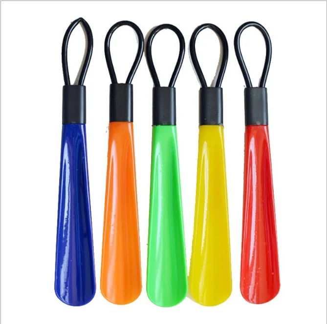 
2019 new lazy person Shoe horn plastic Convenient Mention shoes machine Customized LOGO of stickers  (62219950112)