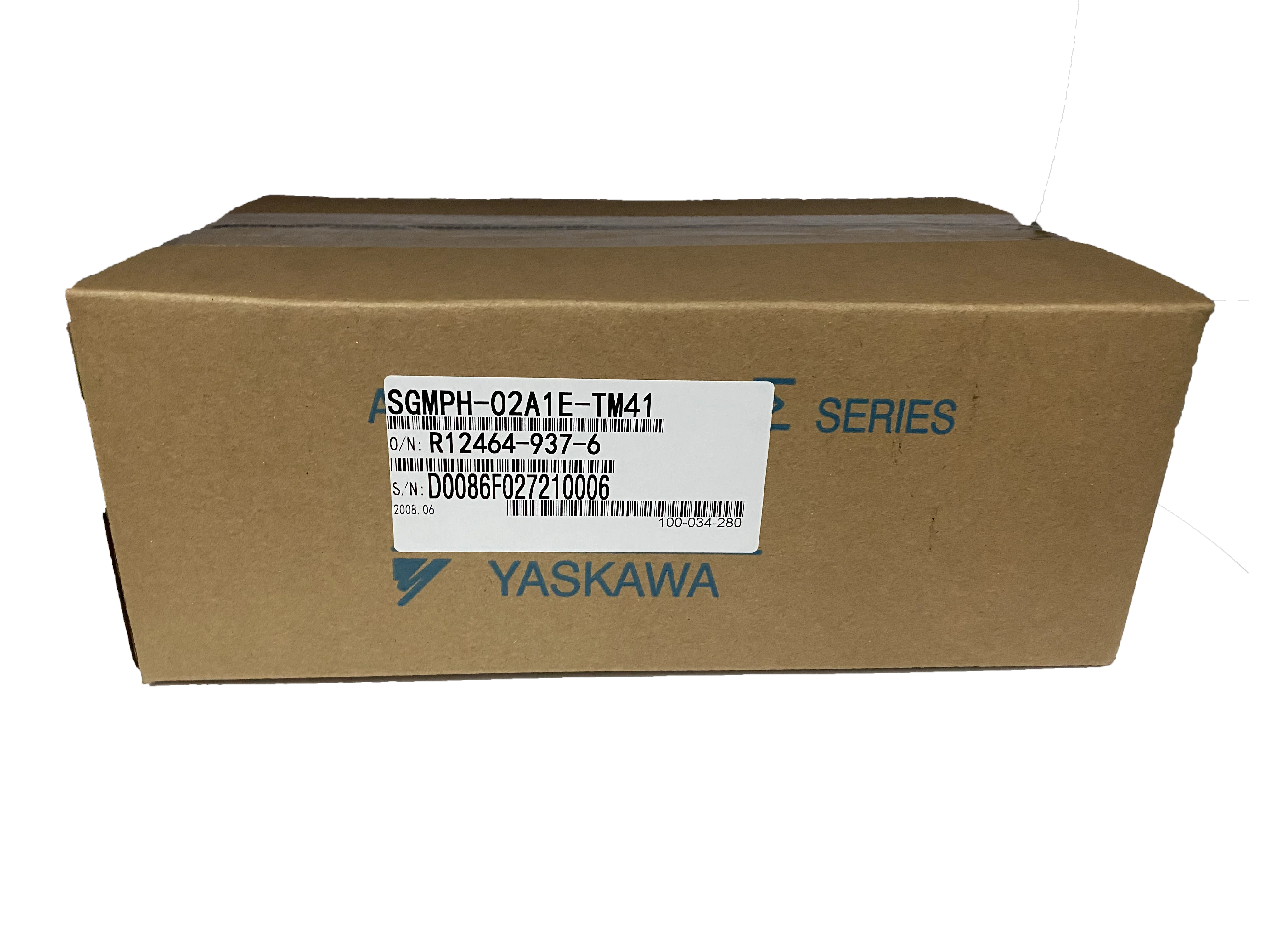 Yaskawa SGMPH-02A1E-TM41 200W Серводвигатель Новый и