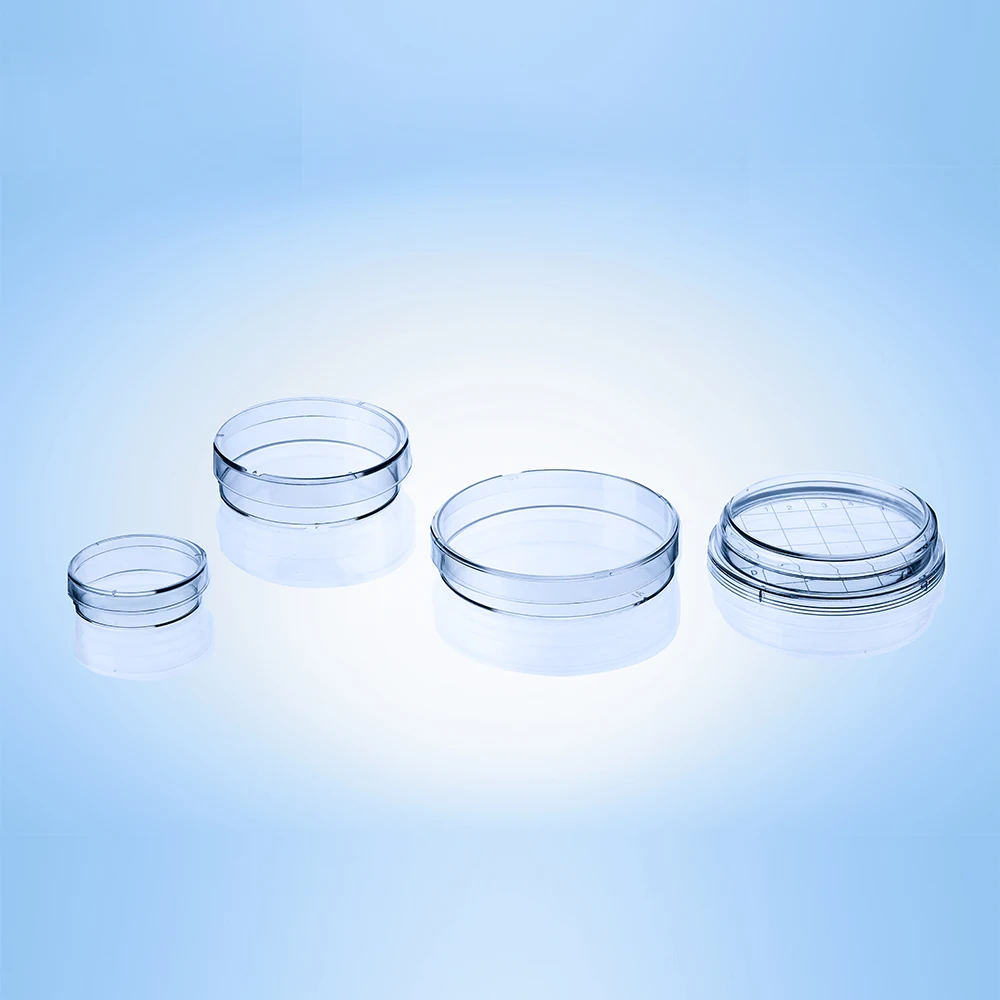 PS Material Disposable Petri Dish (30mm, 55mm, 65mm, 70mm, 90mm)
