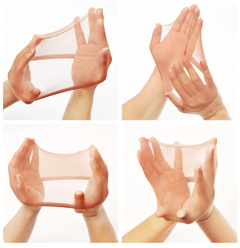 Spot wholesale European and American wig head cover single-pass mesh (pair) foreign trade nylon stockings hair net wig hair