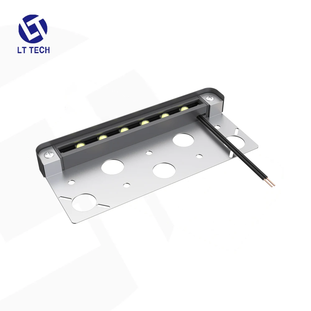 Landscape Lighting Fixture Hot Sell Aluminum 1.5W Hardscape Deck Light with Mounting Bracket for Stonescaping Garden