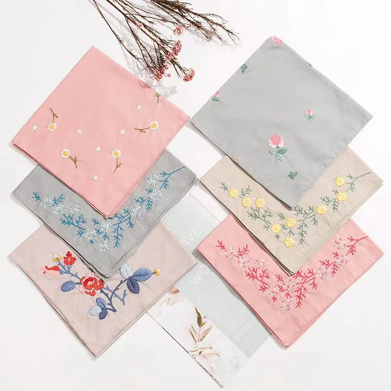 Embroidery handkerchief