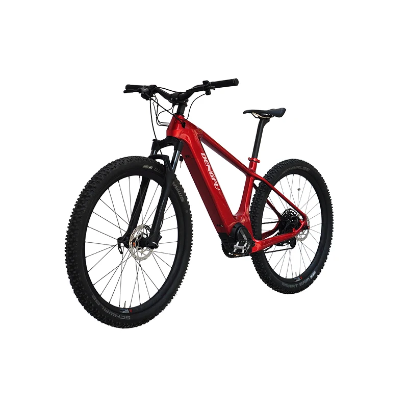 Электрический горный велосипед DengFu E14 BAFANG M600 G521 500 Вт 48 В карбоновая рама Ebike 29ER