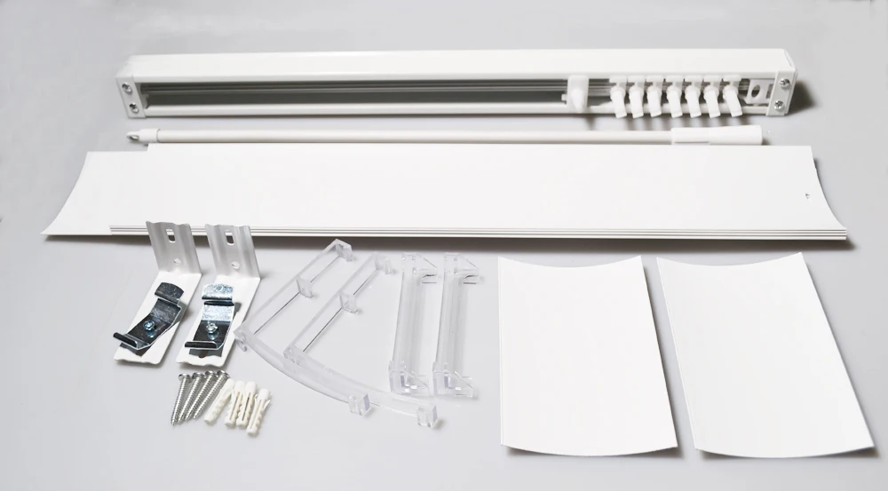 white color Fabric vertical blind/cheap window blind/vertical blind curtains