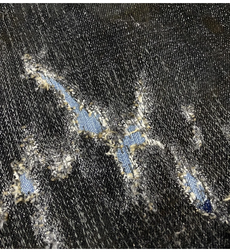 OEM High quality brand logo top model vintage washed custom mens selvedge denim jeans jacket