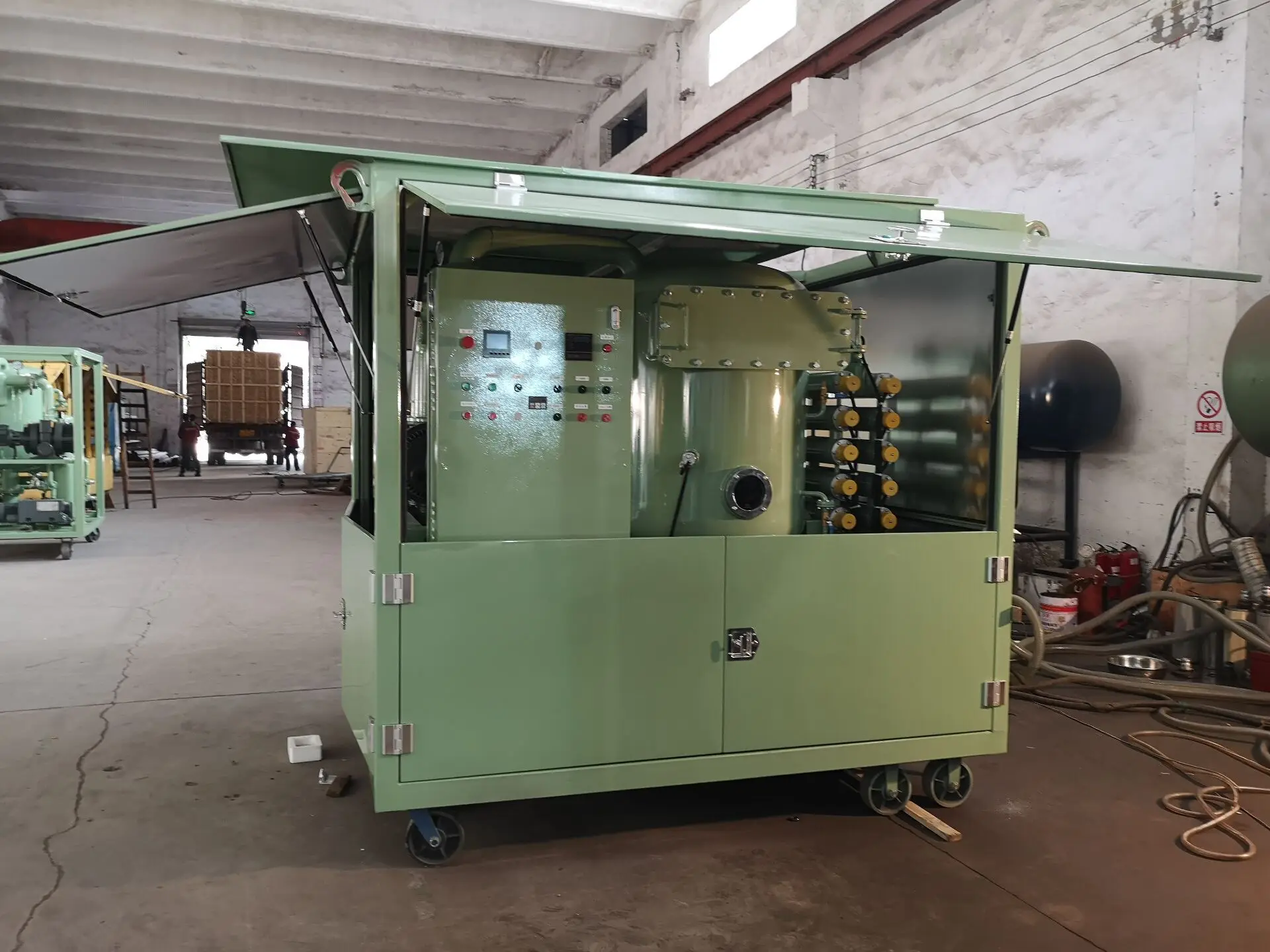 lubricating Oil filtration equipment/steam turbine oil filter machine