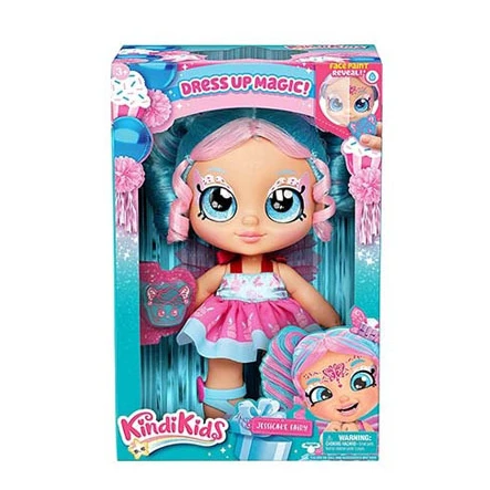 Child Infant Baby High-End 11 16-Inch Spring Body Glass Eyeball Head Full Vinyl Kindikids Doll Toys With Shaking Head Toys Kids