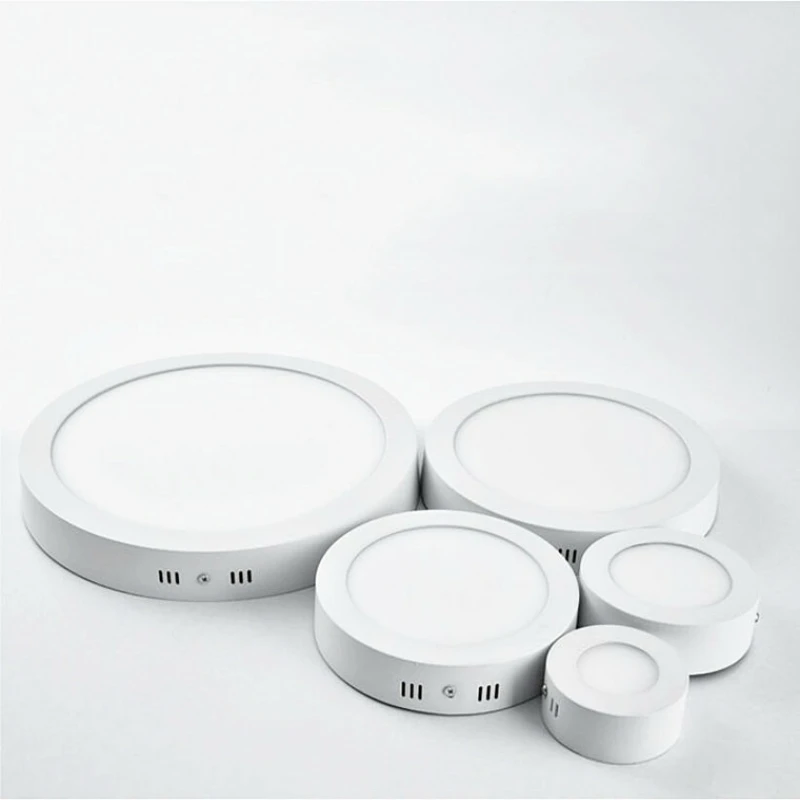 Factory Price Indoor Lighting Recessed Mounted Slim Round Led Panel Light For Home Office Ceiling
