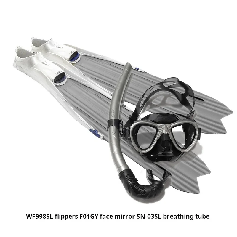 CE certification Professional free diving thermoplastic long fins for adult deep diving fishing  rubber swim fins