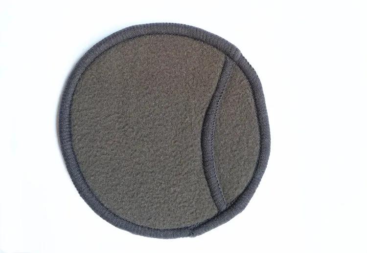 Three layers bamboo charcoal fiber reusable makeup remover pad
