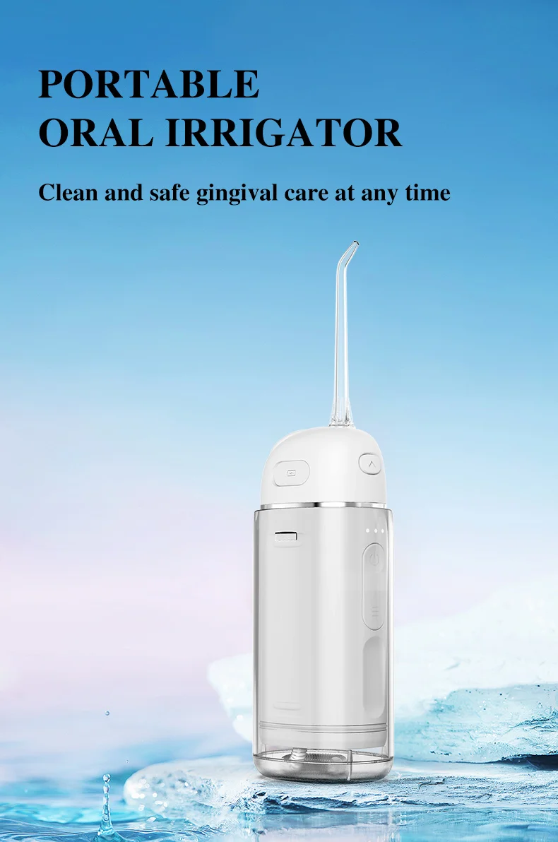 MIni Oral Irrigator Cheap Wholesale IPX7 Waterproof Electric Teeth Cleaning Device Home Travel Dental Floss Water Flosser