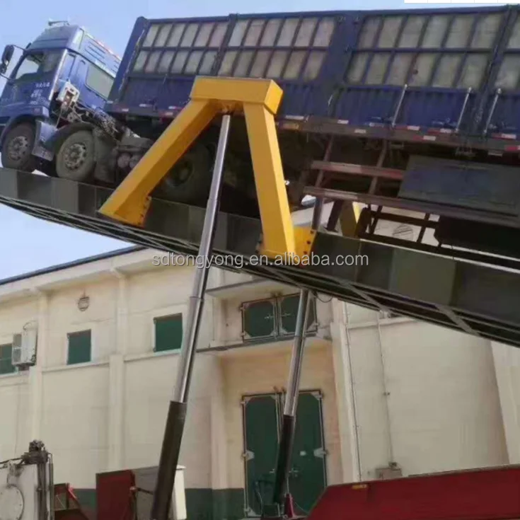 Large Telescopic Hydraulic Cylinder For Unloading Platform Usage
