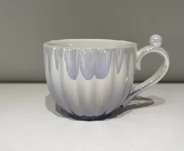 New Design European Light Luxury Creative Ceramic Pearl Shell Coffee Tea Cup And Saucer Set Gift Afternoon Tea Set