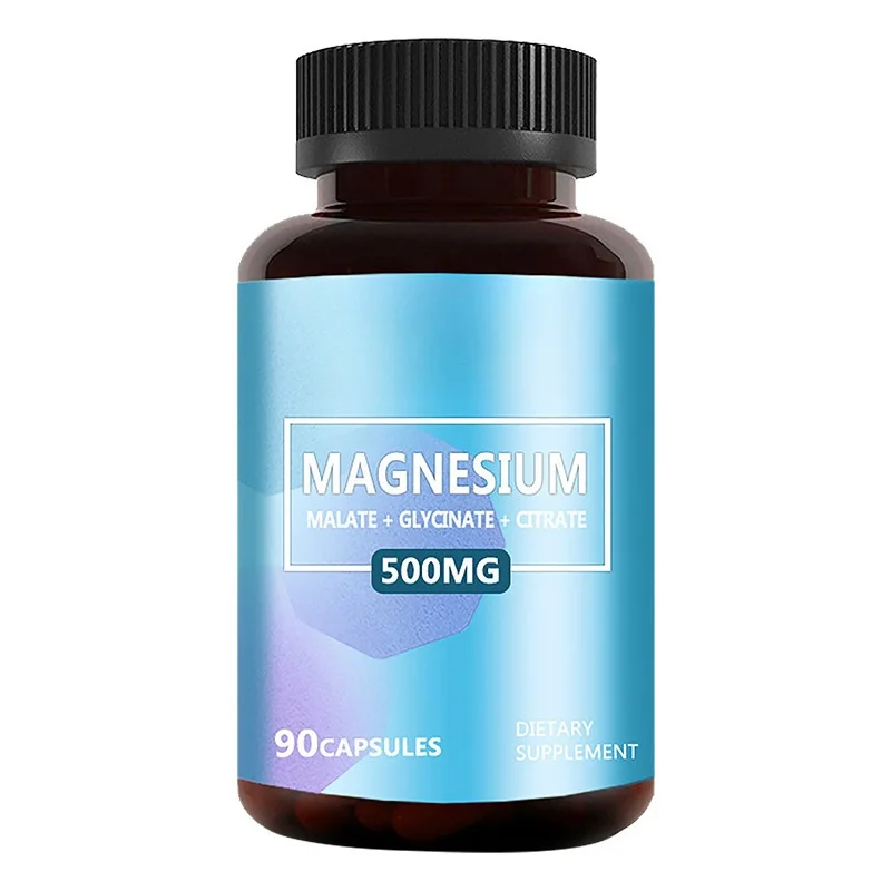 Satisfaction guarantee OEM Customized Private Label Complex Magnesium Triple Nagnesium Capsules