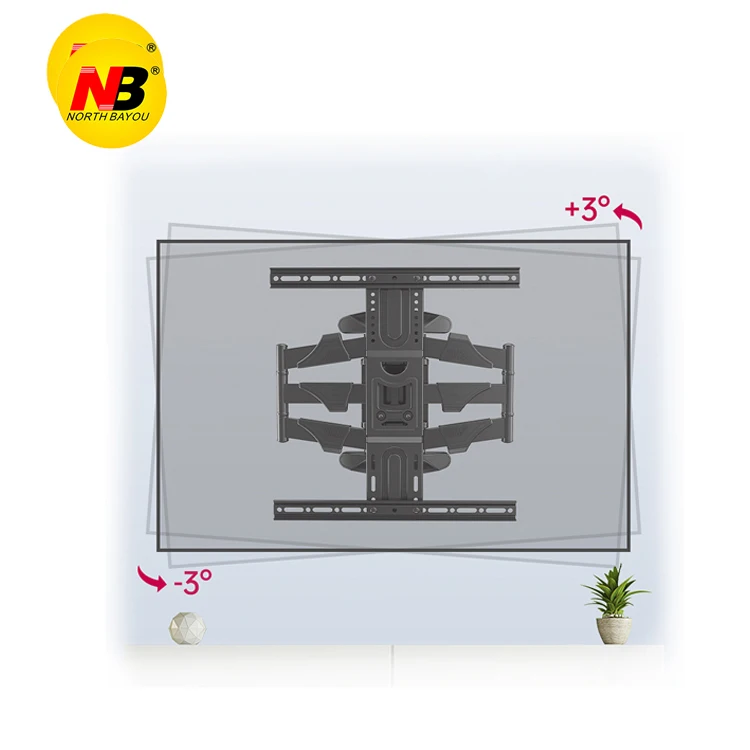  Кронштейн для телевизора NB P5 32/55/65/70 дюймов настенный кронштейн с шарнирным рычагом поворотный наклонный изогнутый под
