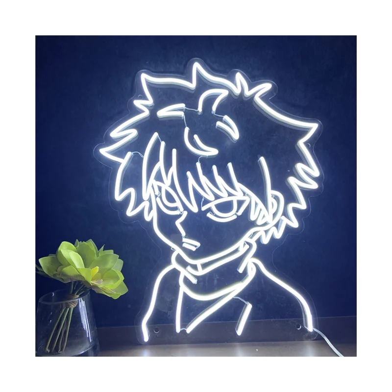 wholesale 3D Uzumaki neon sign flexible tube Custom anime wedding party decoration neon sign