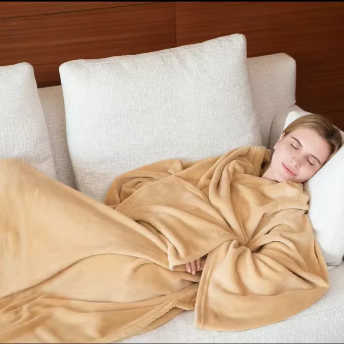 Лучшие новые продукты 2024, надеваемое одеяло с подогревом, 1-2-3 температуры, 12 В 15 Вт, моющиеся, фланелевые флисовые, с сертификацией