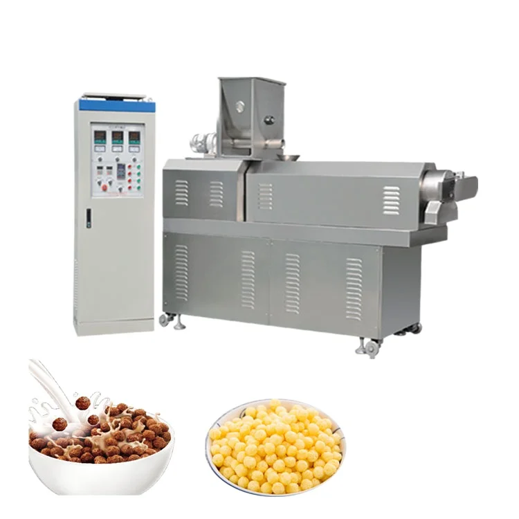 Hot Sale Corn Puff Cheese Ball Machinery / Snack Food Making Line