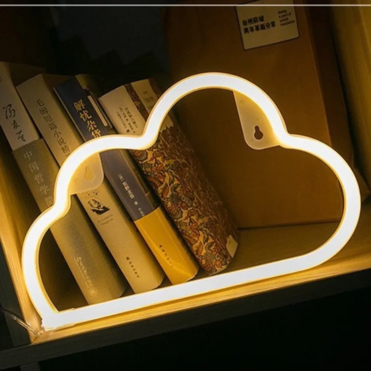 Hot Sell Light Kids Room Decor Lightning Body USB & Battery Powered Decorate LED Neon Lights