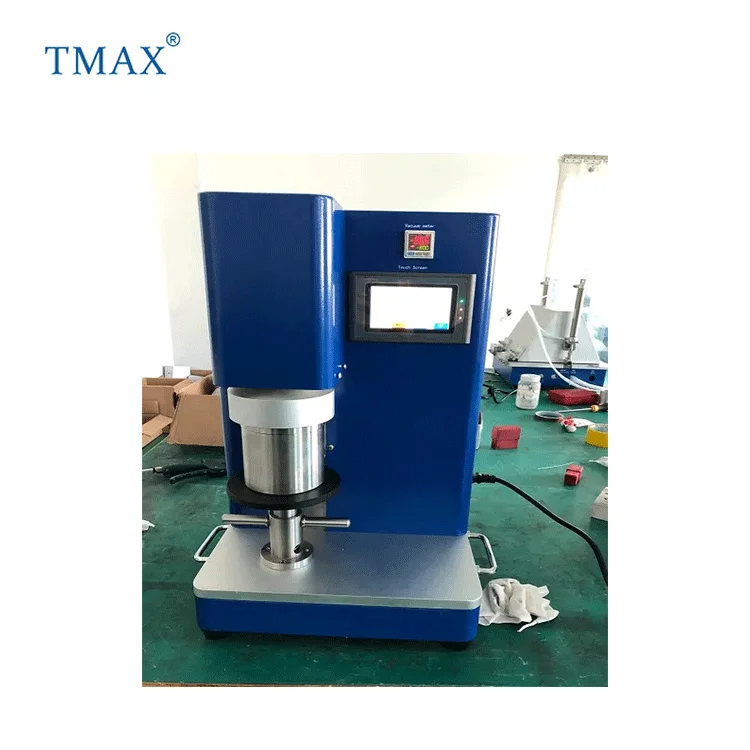 TMAX brand 250ml/500ml Compact Dual-Shaft Planetary Vacuum Mixer for Lithium Battery Materials