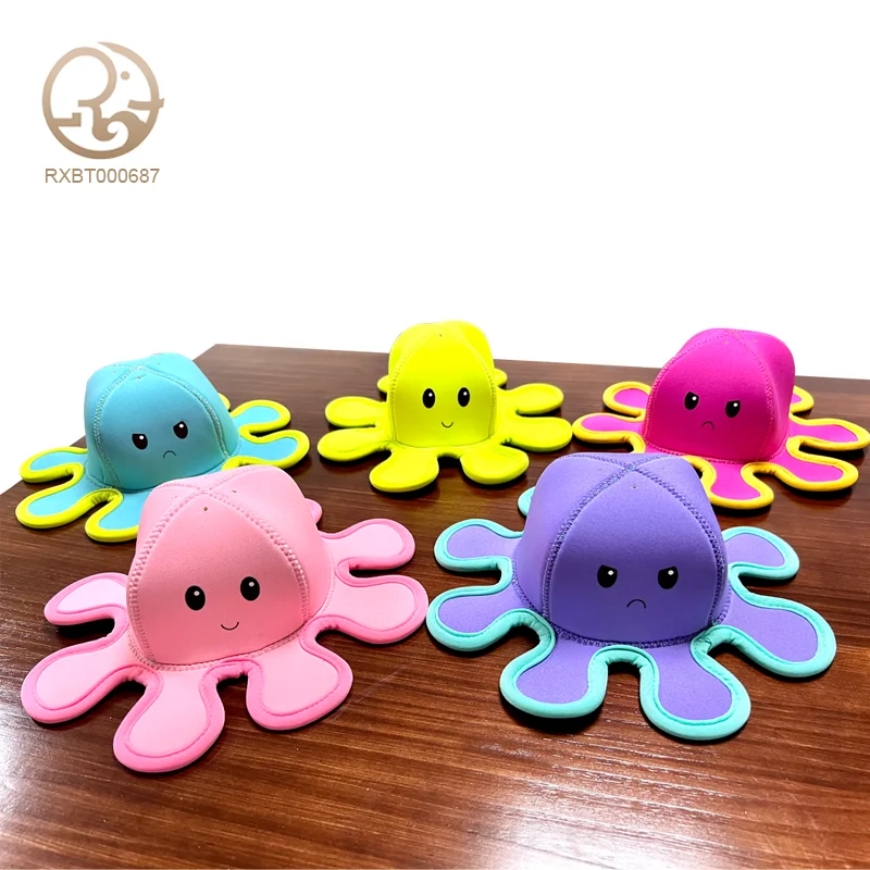 Factory supply swimming shower eco friendly plastic octopus toy cute children traction baby bath toy gift for children