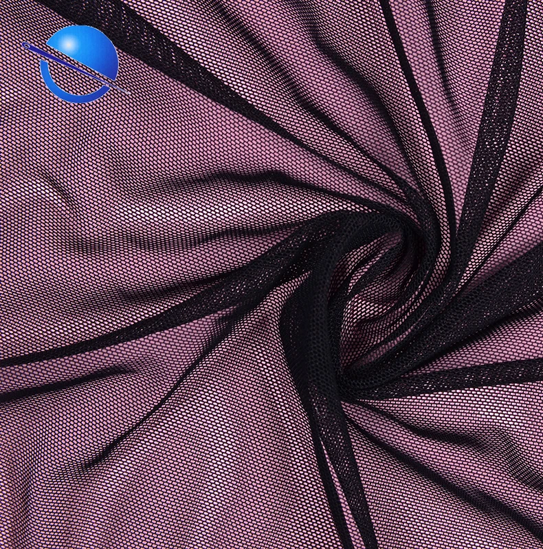 Wholesale high quality 90%nylon 10%spandex elastane mesh fabric for   underwear