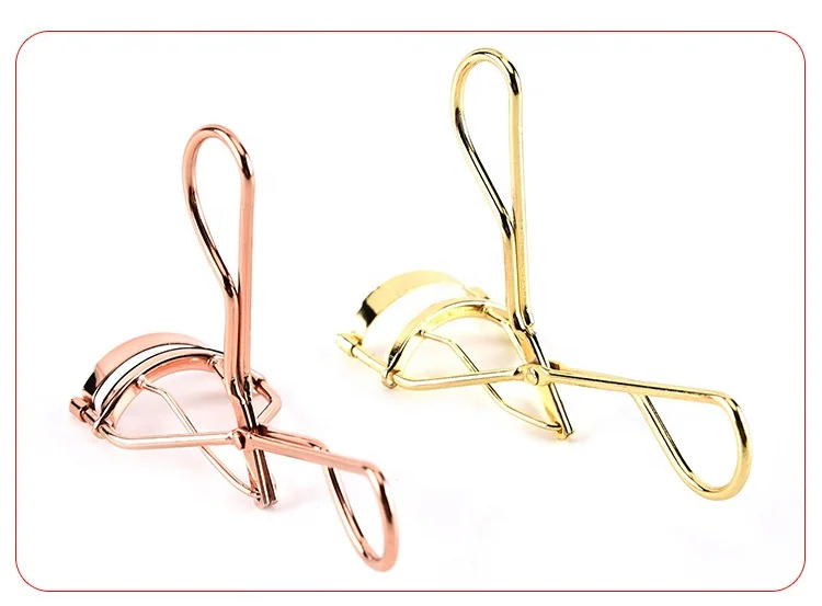 Wholesale Rose Gold Applicator Eye Lash Curler Stainless Steel Eyelash Curler