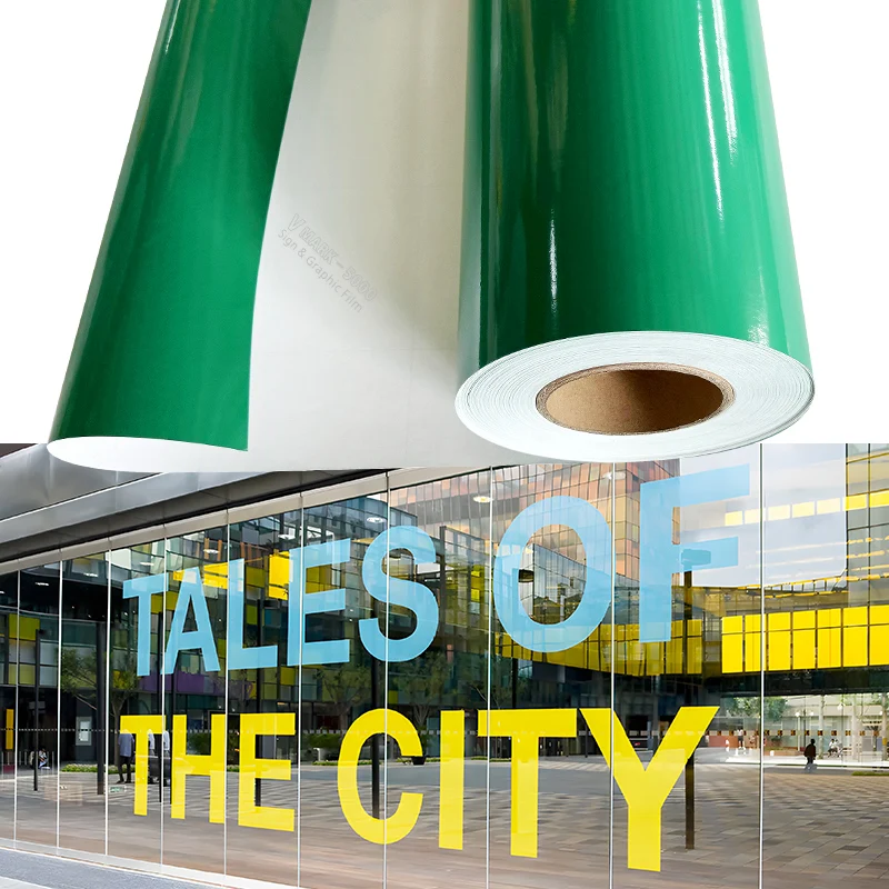 Five year satin vinyl cut color factory color cutting vinyl advertising  oracal 651 vinyl