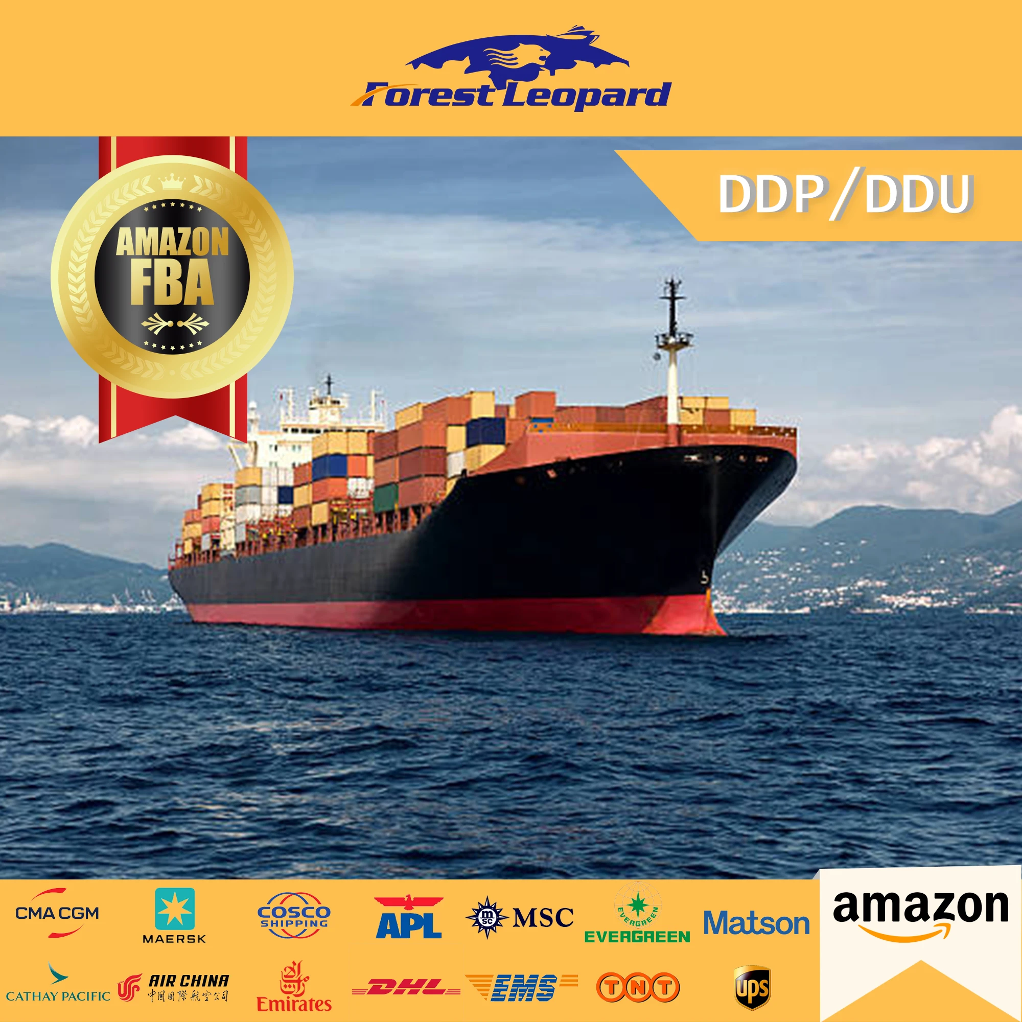 freight forwarder china to usa fba uk shipping agent China to Australia/usa/ca/uk LCL Amazon FBA international logistics