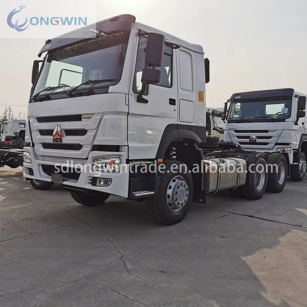 China Second Hand 6x4 Sinotruck Howo Truck 371 380Hp Used Trailer Truck Head Tractor Trucks