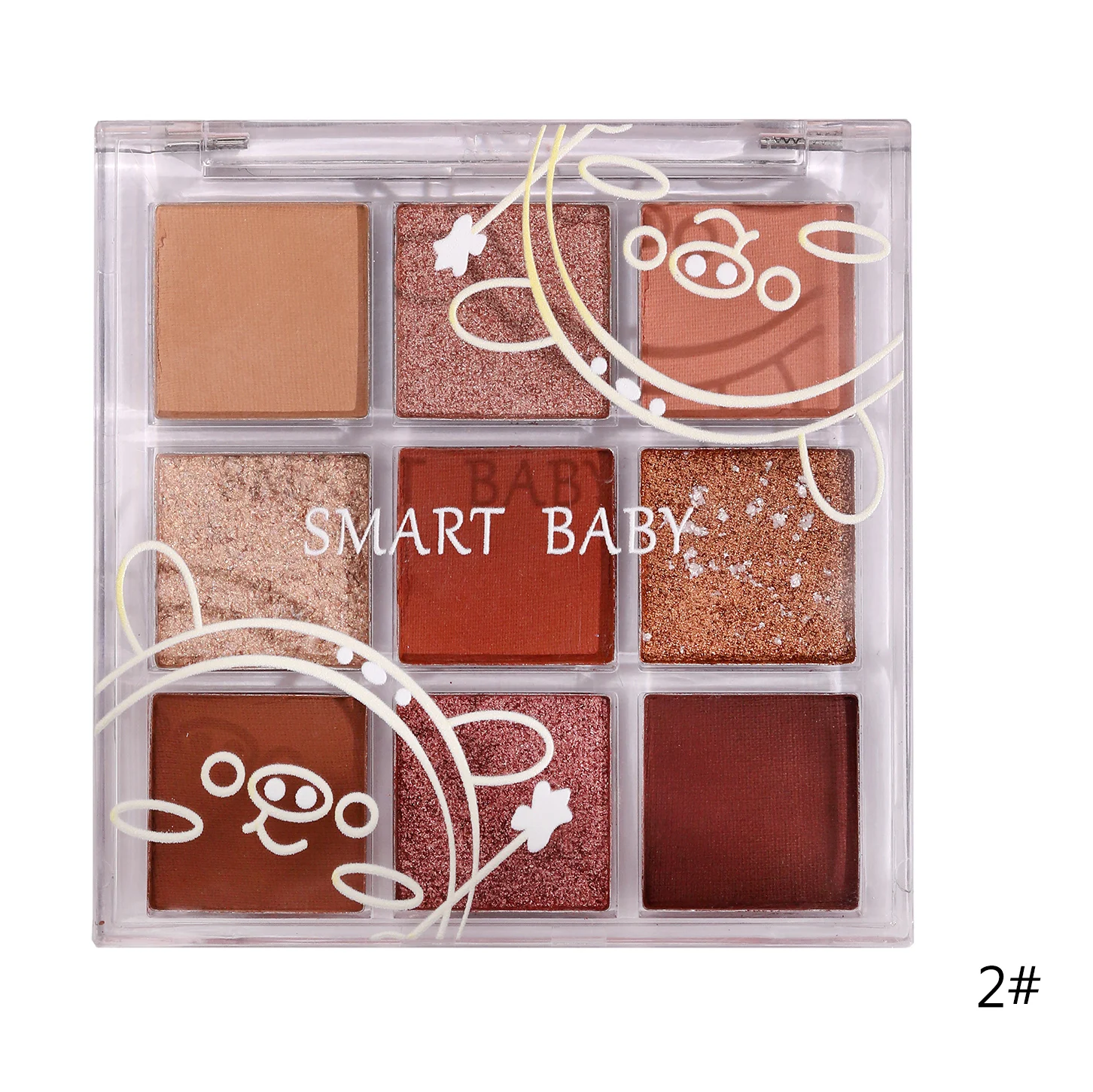 New Custom Beauty  Eyeshadow Makeup Best Quality No Logo Eye Shadow Palette Private Label