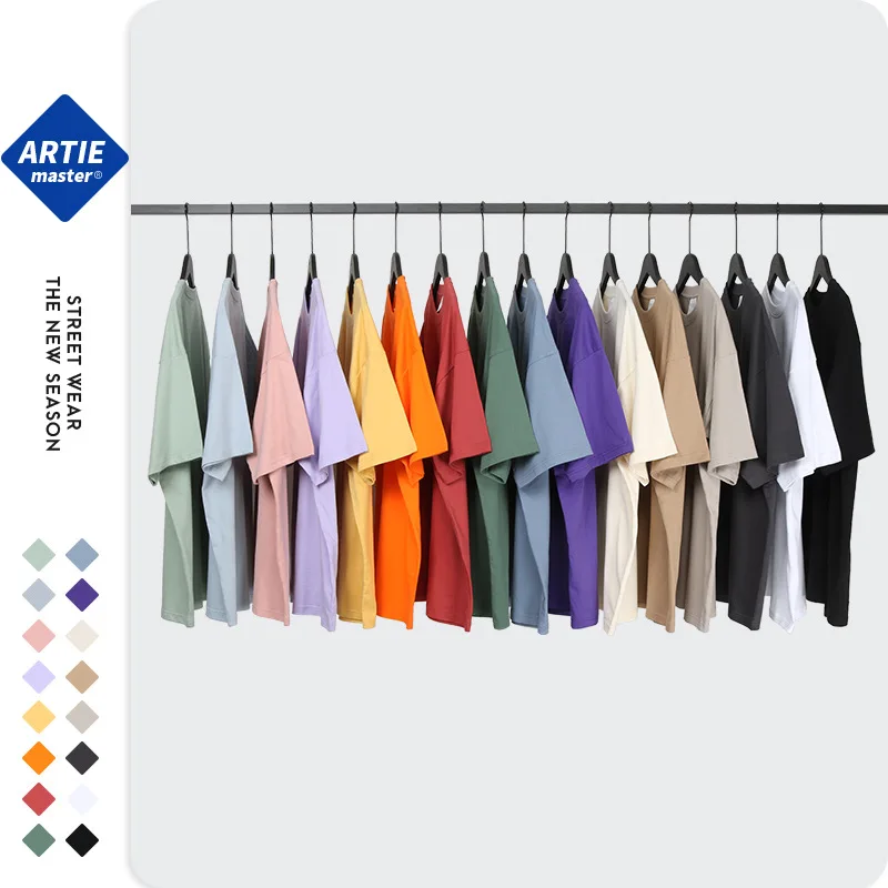 Chinese High Quality T Shirt Manufacturers Support Drop Shipping And Custom Double Sided Printing 190GSM Blank T Shirt