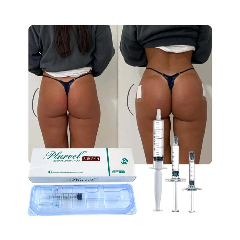 Natural Enlarge  20ml Hyaluronic Acid filler Injection  Dermal Filler for big ass injection big ass injection big bobs