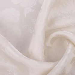 Customized factory directly sale designers flower 100 nature silk fabrics for men shirt