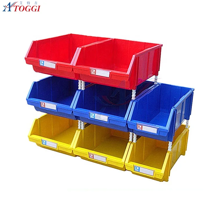 A7 size stackable small clear hard plastic boxes,storage bins