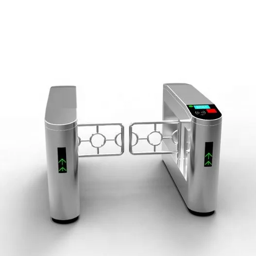 Outdoor Electronic Turnstile Parking Lots Pedestrian Barrier Gate Bicycle Swing Turnstile