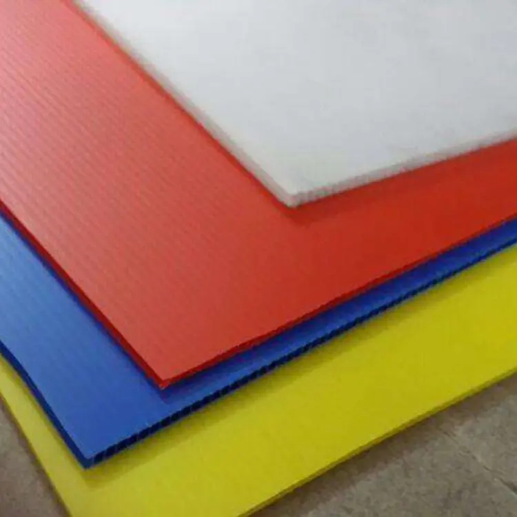 Hollow Board Partition PP Corrugated Board Customizable Turnover Box Can Be Recycled